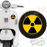 RadioActive Target 3D Decal for all Vespa models Front or Side 